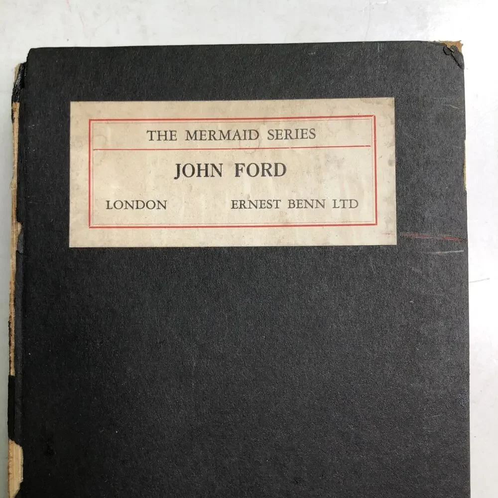The Mermaid Series John Ford ca1900 HC Edited Havelock Ellis Front Cover Damage